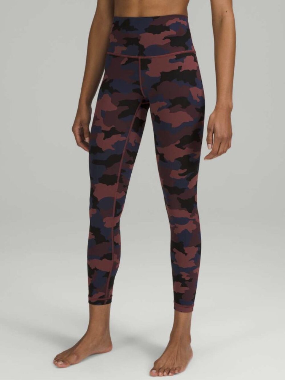 Lululemon Wunder Under High-Rise Tight 25" Heritage Camo Size 8